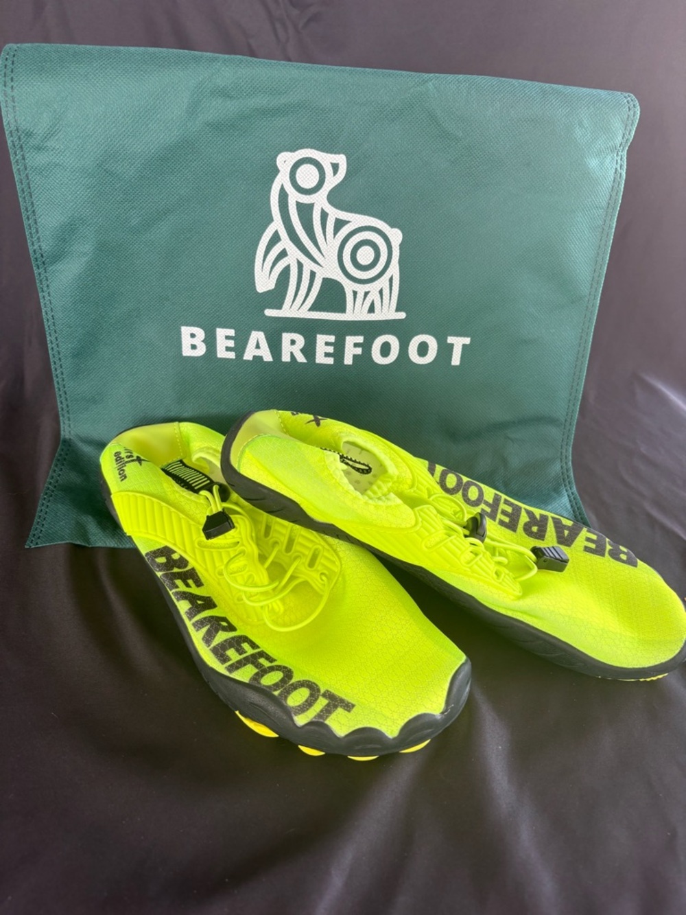 Bearefoot Neon Green Athletic Water Shoes